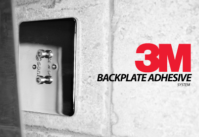 Imagen 3M Backplate Adhesive system 